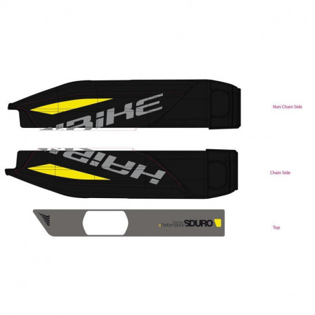 Adesivi Haibike Batteria Yamaha 2014-2016